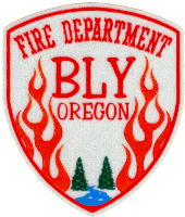 Bly Rural Fire Protection District Logo